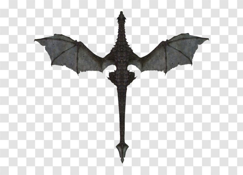 The Elder Scrolls V: Skyrim PlayStation 3 Dragon Symbol - Leaf Transparent PNG