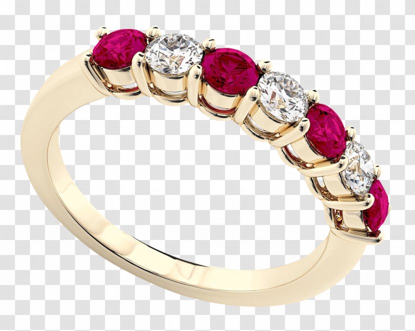 Earring - Ruby - Ring Transparent PNG