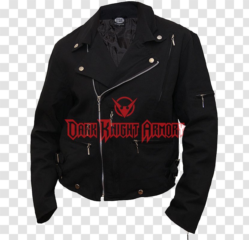 Leather Jacket Hoodie Flight Clothing Transparent PNG