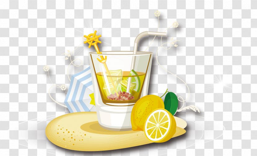 Ice Cream Cocktail Juice Caipirinha Lemonade - Icy Transparent PNG