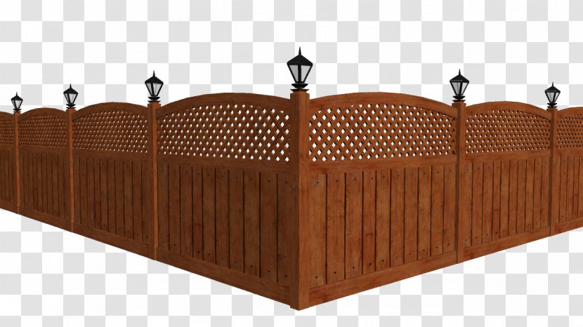 Fence Wood Stain Hardwood - Outdoor Structure Transparent PNG