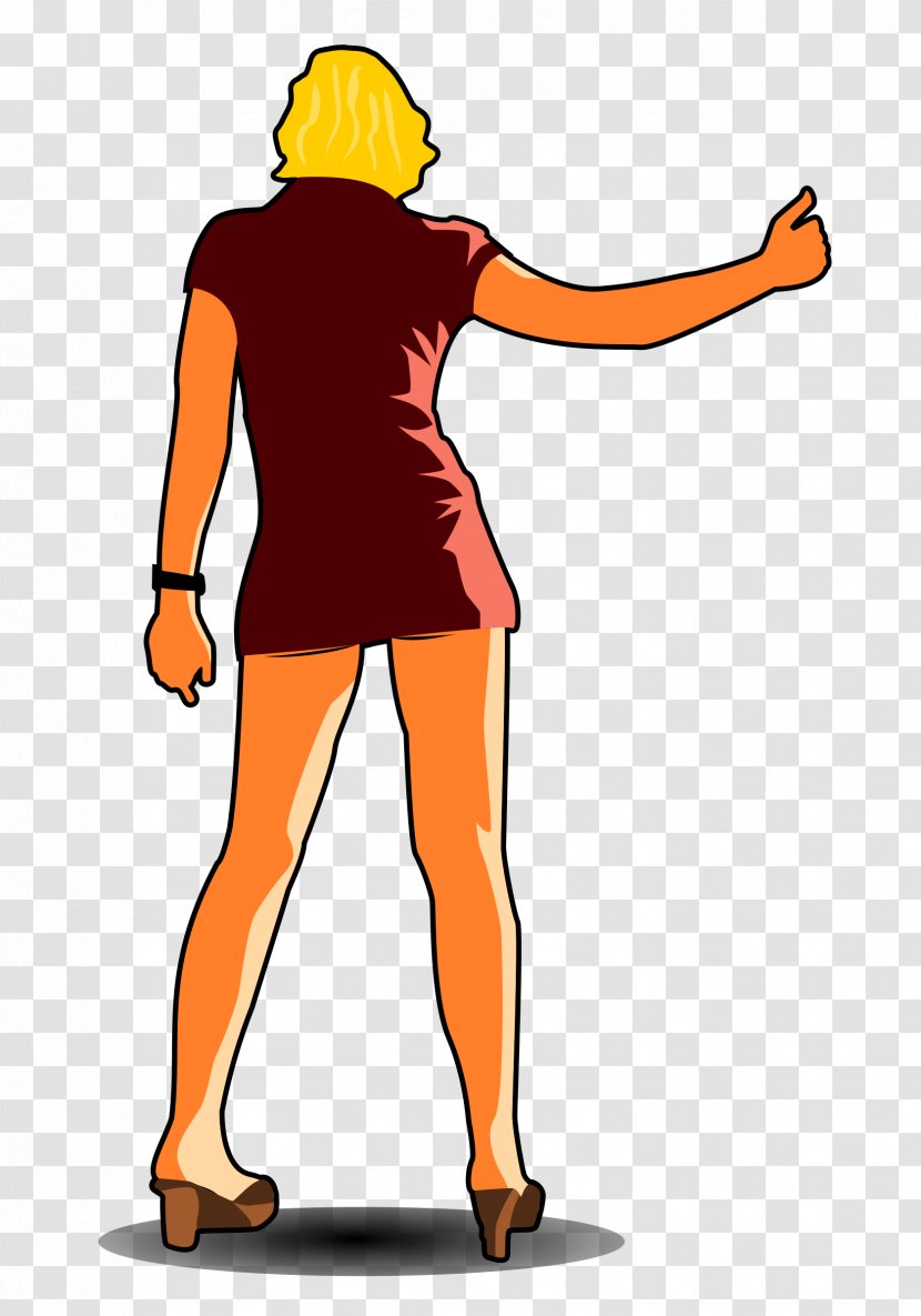 Clip Art - Muscle - Orange Transparent PNG