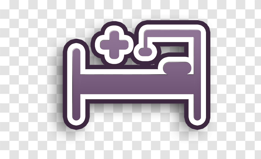 Bed Icon Medical Elements Icon Transparent PNG