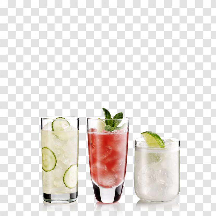 Cocktail Garnish Sea Breeze Mojito Rickey Limeade - Juice - Collins Glass Transparent PNG