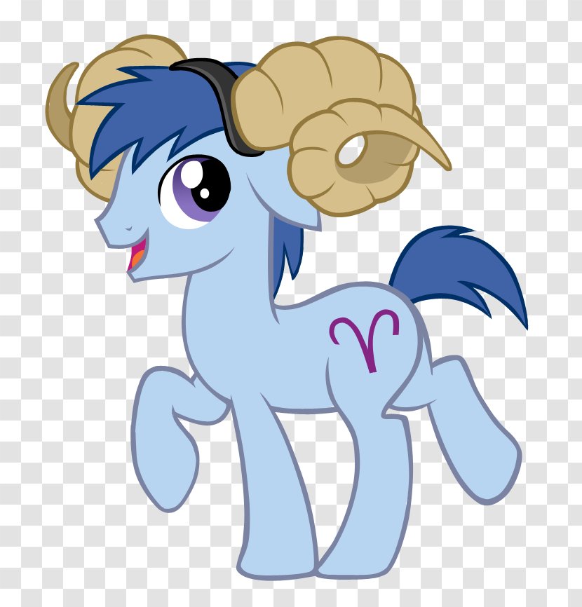 Pony Zodiac Aries Horoscope Astrology - Frame - Mlp Pegasus Transparent PNG