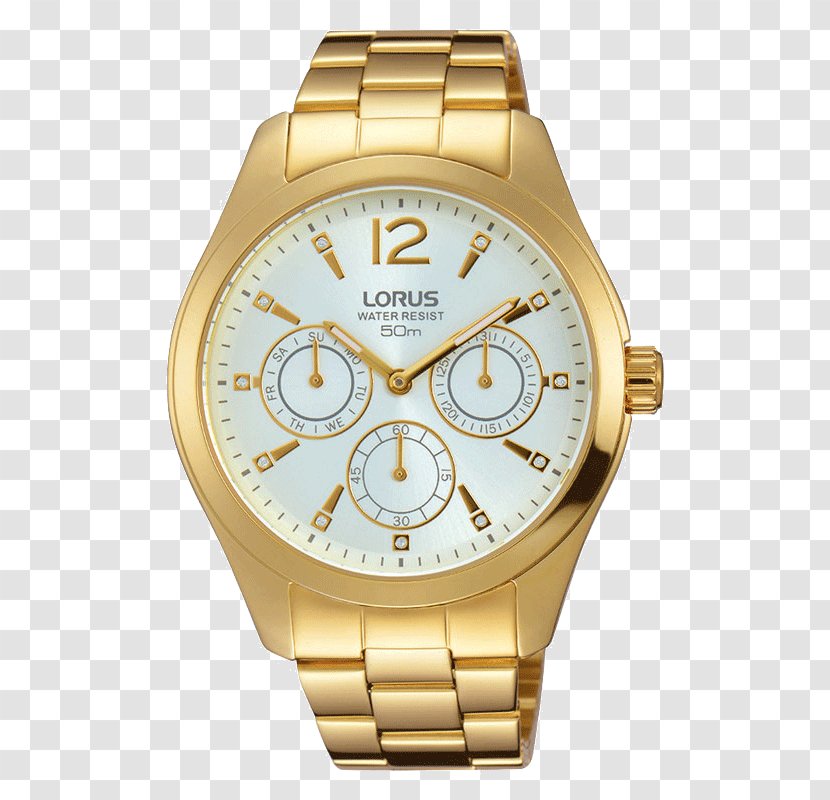 Casio Edifice Watch Gold Plating - Accessory Transparent PNG