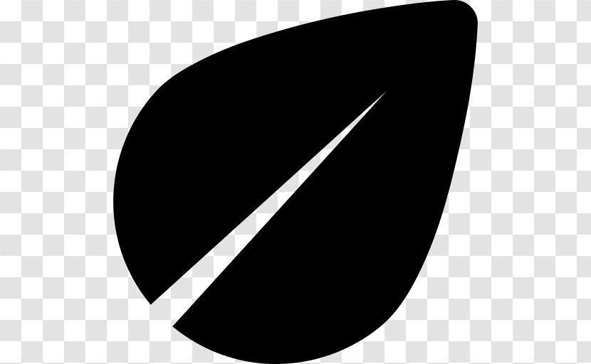 Flash Symbol Leaf Area - Logo - Blackandwhite Transparent PNG