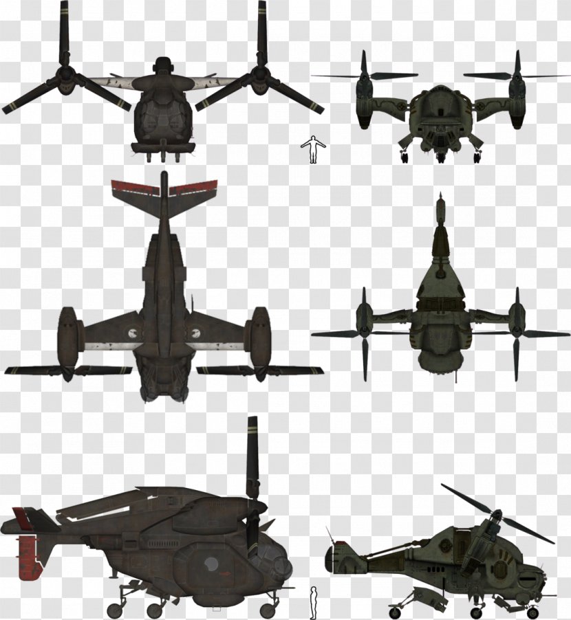 Fallout 4 Fallout: New Vegas 3 Brotherhood Of Steel Helicopter Rotor - Comparison Transparent PNG