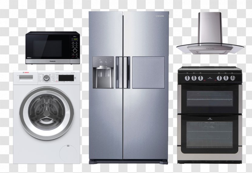 Home Appliance Major Refrigerator Freezers Clothes Dryer - Kitchen - Appliances Transparent PNG