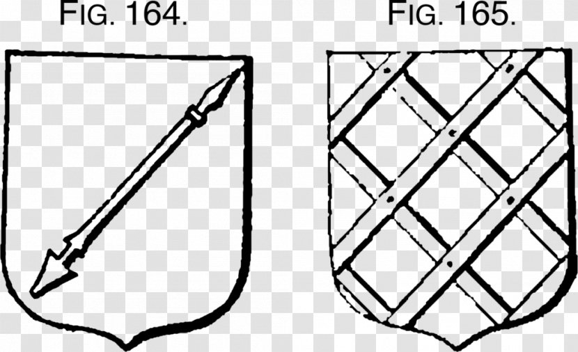 The Grammar Of Heraldry Drawing Ordinary Triangle Pattern - Recreation - Fig Transparent PNG