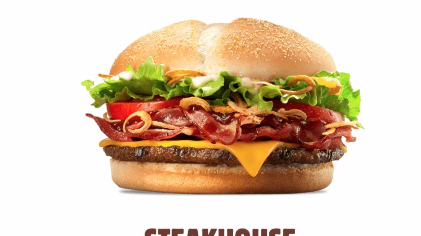 Whopper Hamburger Big King Chophouse Restaurant French Fries - Bacon Sandwich - Burger And Transparent PNG