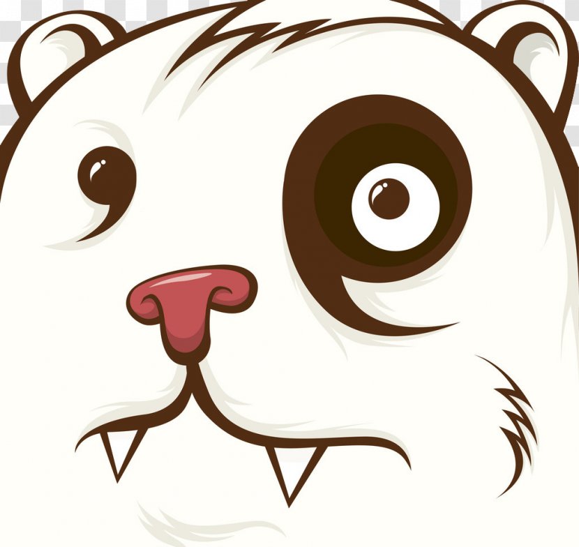 Giant Panda Cartoon Face Illustration - Frame - Animal Closeup Transparent PNG