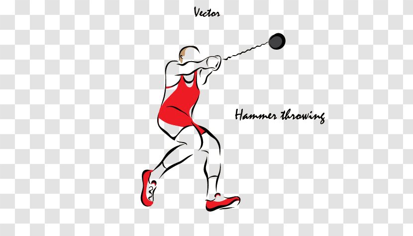 Hammer Throw Throwing Illustration - Area Transparent PNG