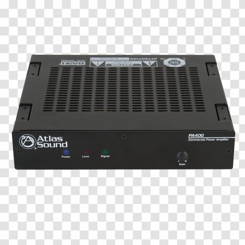 Electronics Audio Power Amplifier Electric Converters - Sound - Supply Transparent PNG