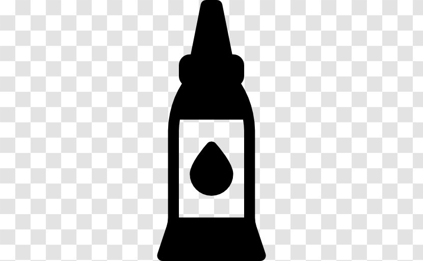 Black And White Drinkware Bottle - Sewing Transparent PNG