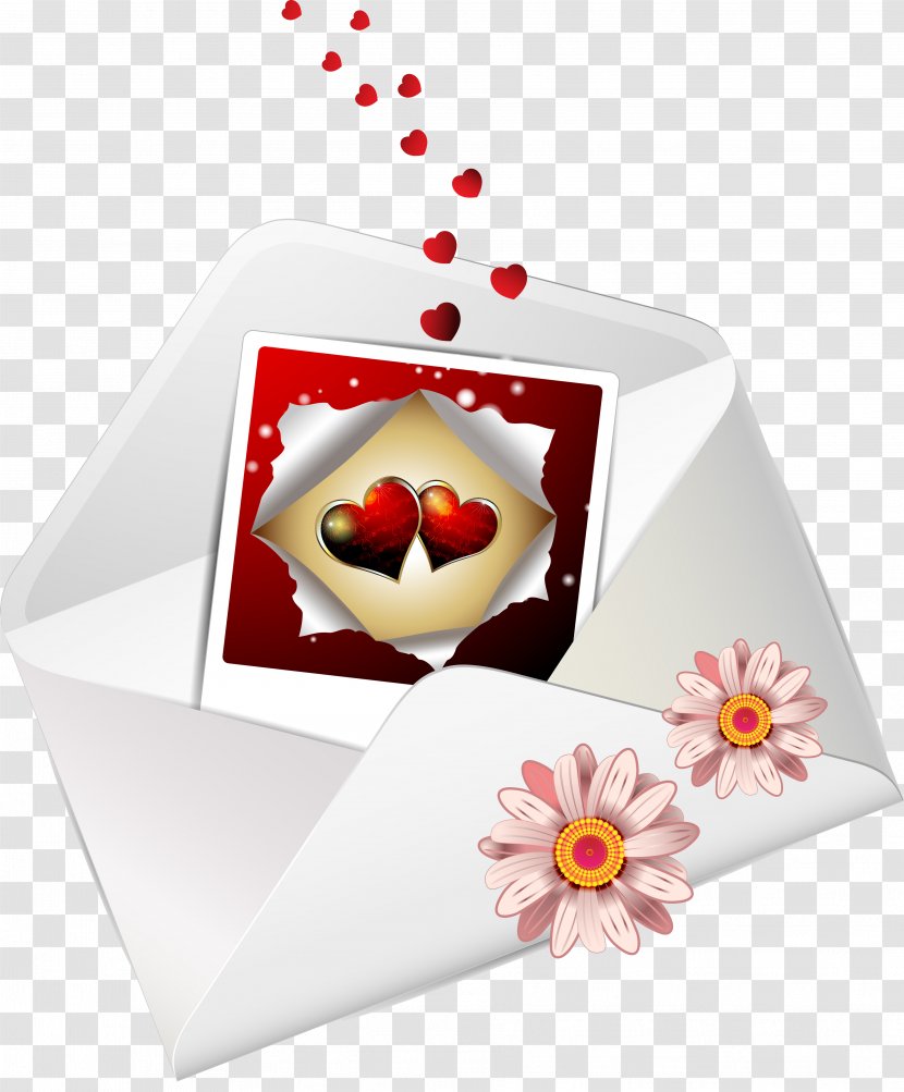 Heart Envelope Clip Art - Blog - Valentines Day Transparent PNG