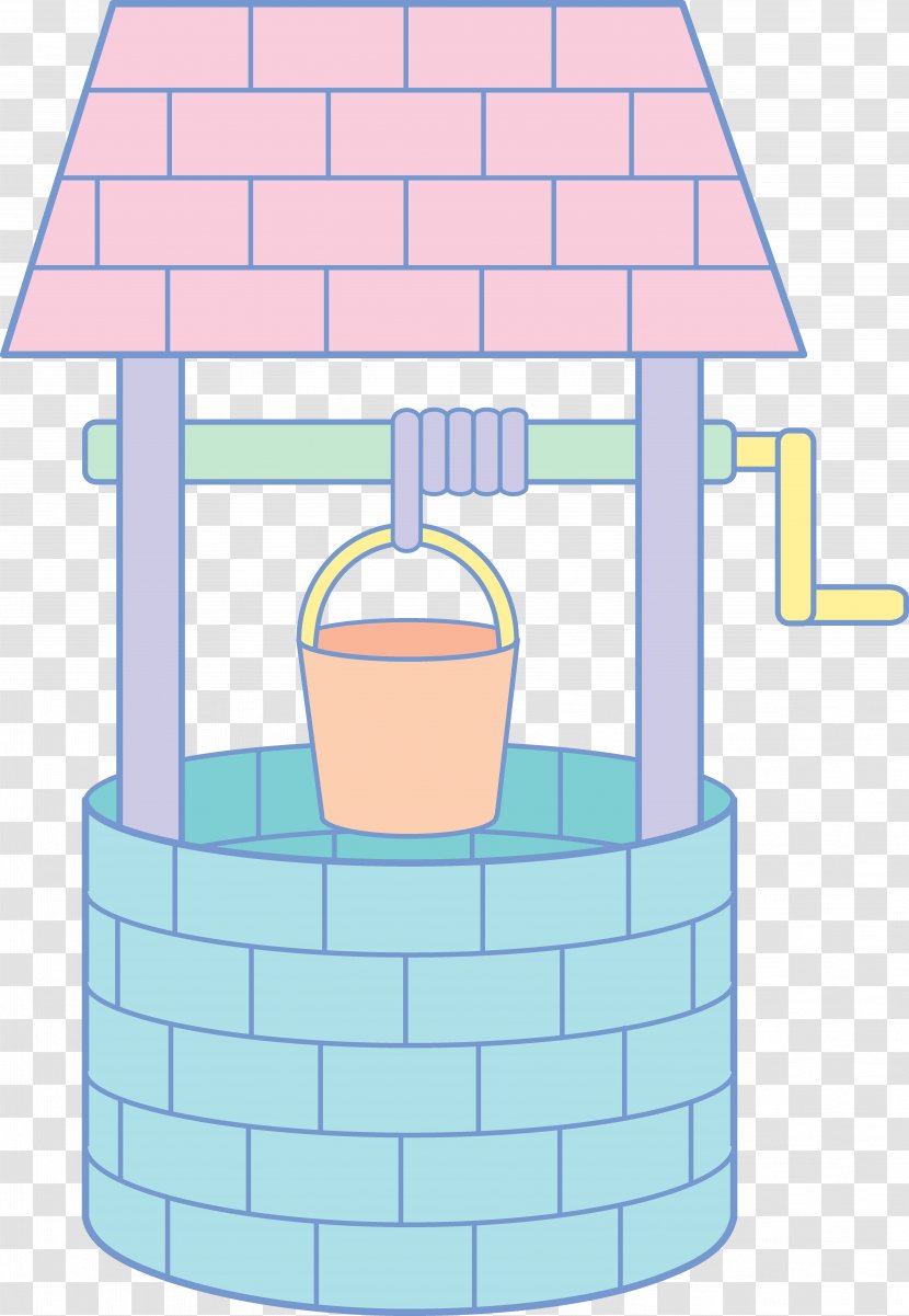 Water Well Wishing Drawing Clip Art - Bucket Clipart Transparent PNG