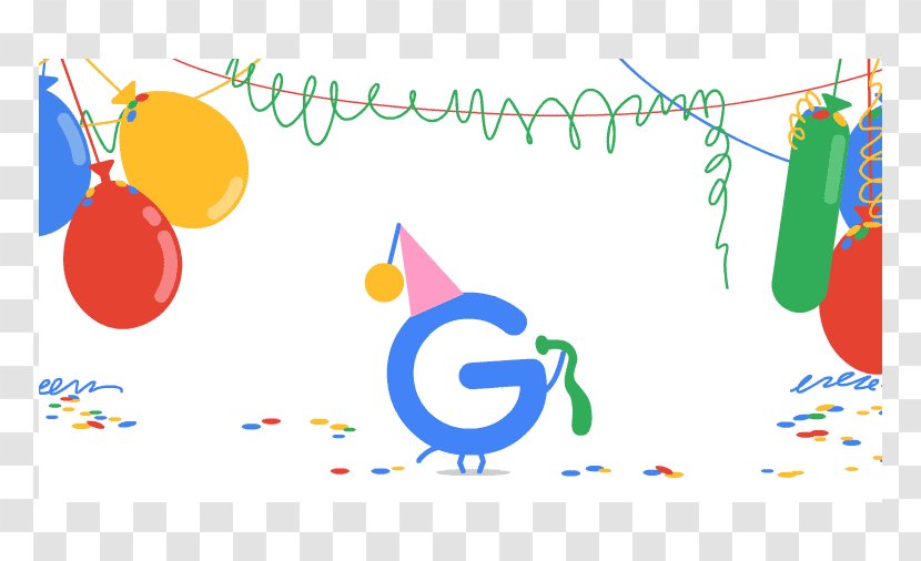 Happy Birthday To You Google Doodle Search Transparent PNG