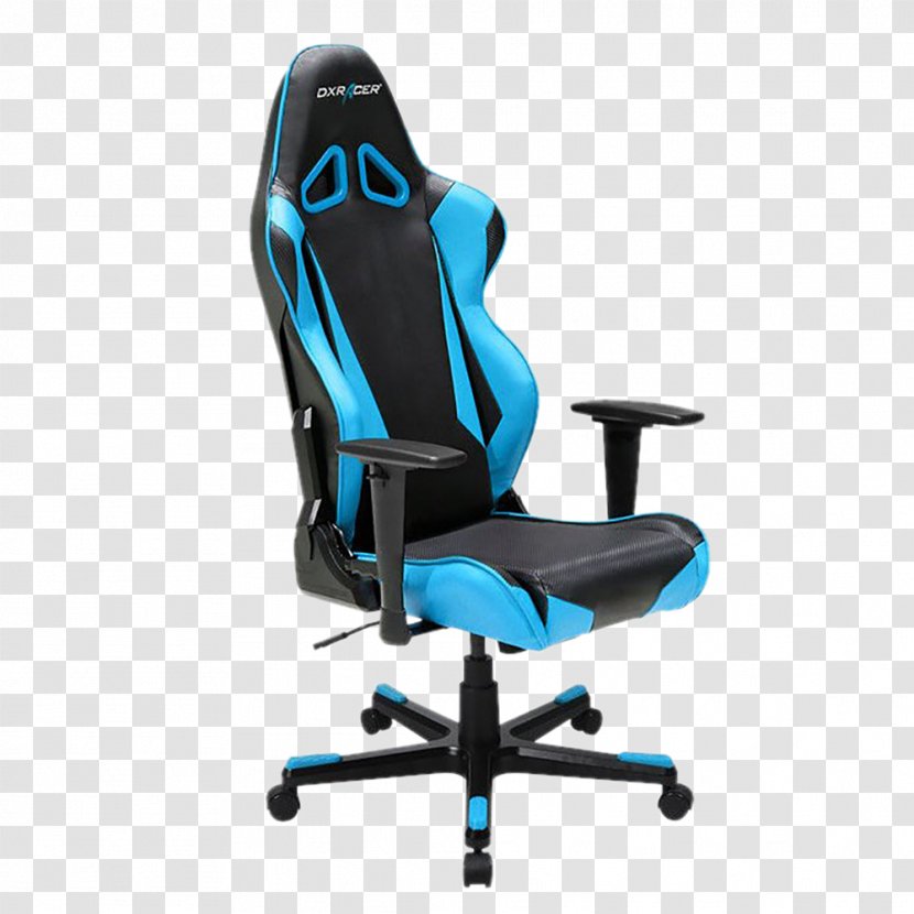 Counter-Strike: Global Offensive Office & Desk Chairs DXRacer Gaming Chair - Electric Blue Transparent PNG