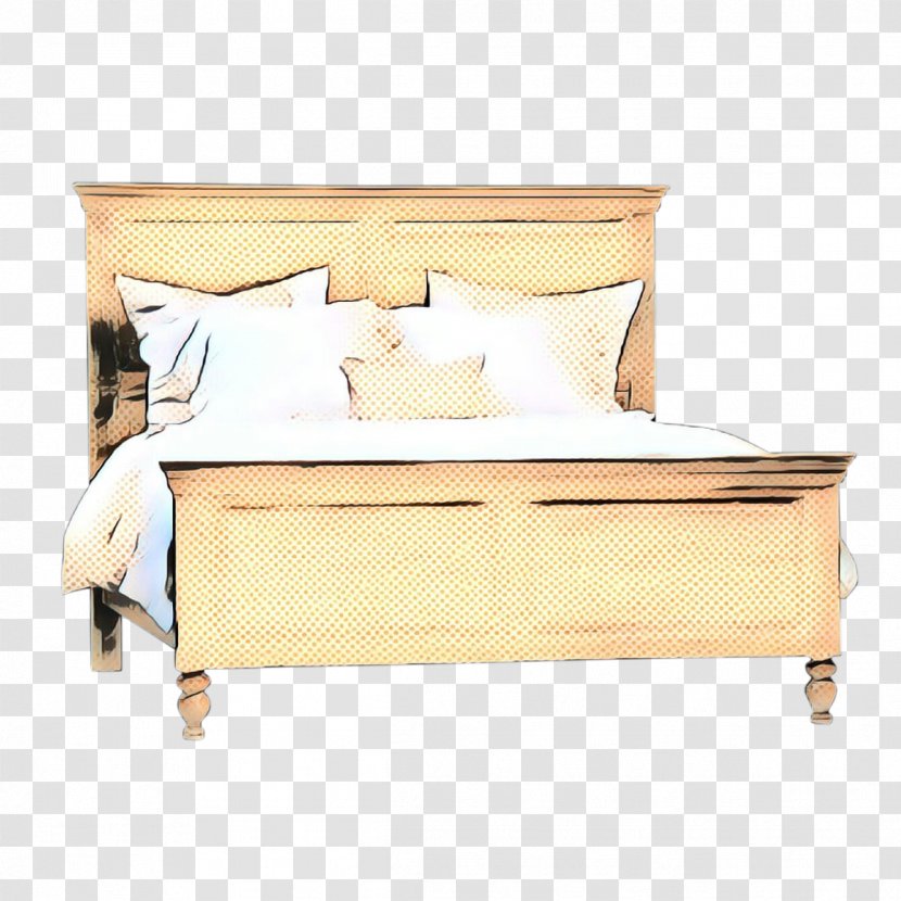 Furniture Bed Frame Yellow Bedding - Table Wood Transparent PNG