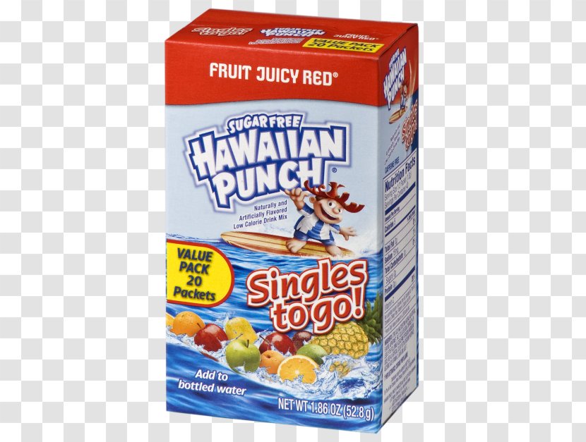 Breakfast Cereal Hawaiian Punch Juice Drink Mix - Convenience Food Transparent PNG