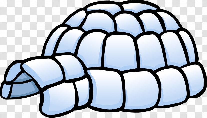 Igloo Club Penguin Clip Art - Coloring Book Transparent PNG