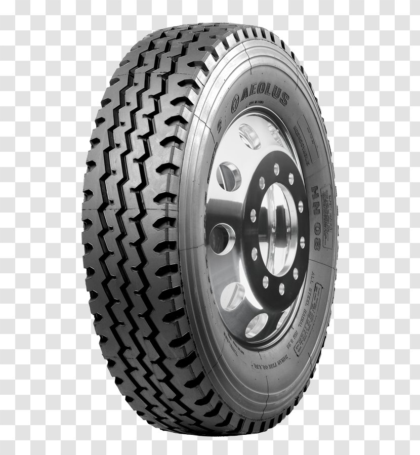 Radial Tire Semi-trailer Truck Tread - Axle - Tyres Transparent PNG