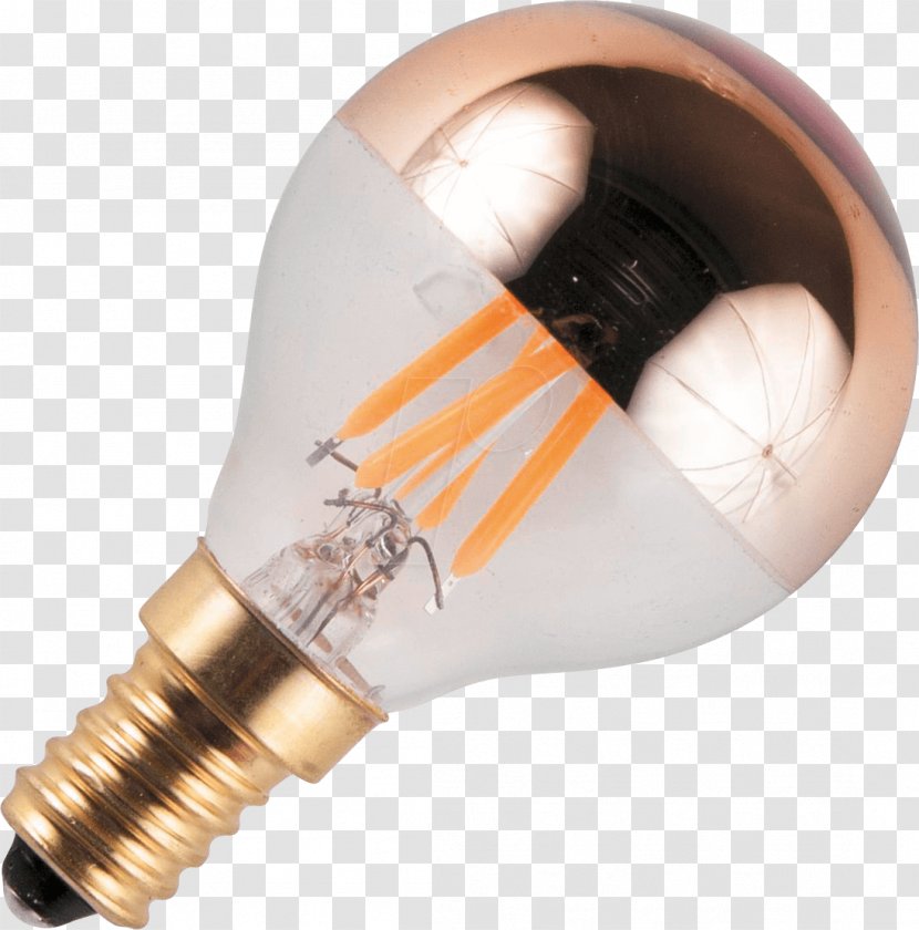 LED Filament Lamp Edison Screw Light-emitting Diode - Dimmer Transparent PNG