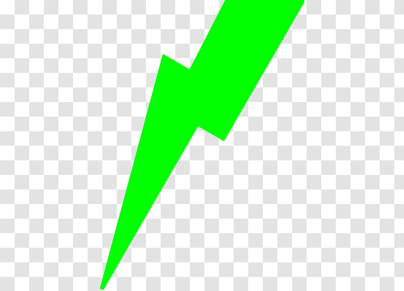 Lightning Clip Art - Green - LIGHTNING Transparent PNG