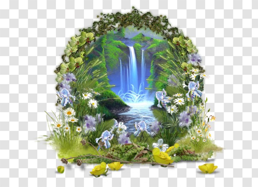 Majorelle Garden Blue Flower Desktop Wallpaper - ة Transparent PNG