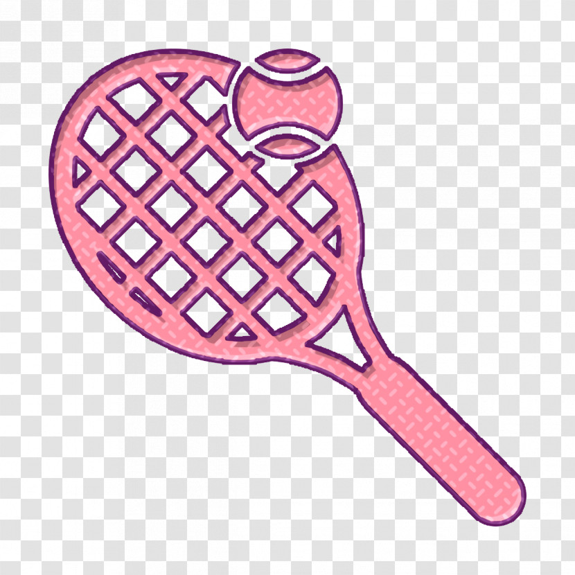 Racket Icon Sport Icons Icon Tennis Raquet And Ball Icon Transparent PNG