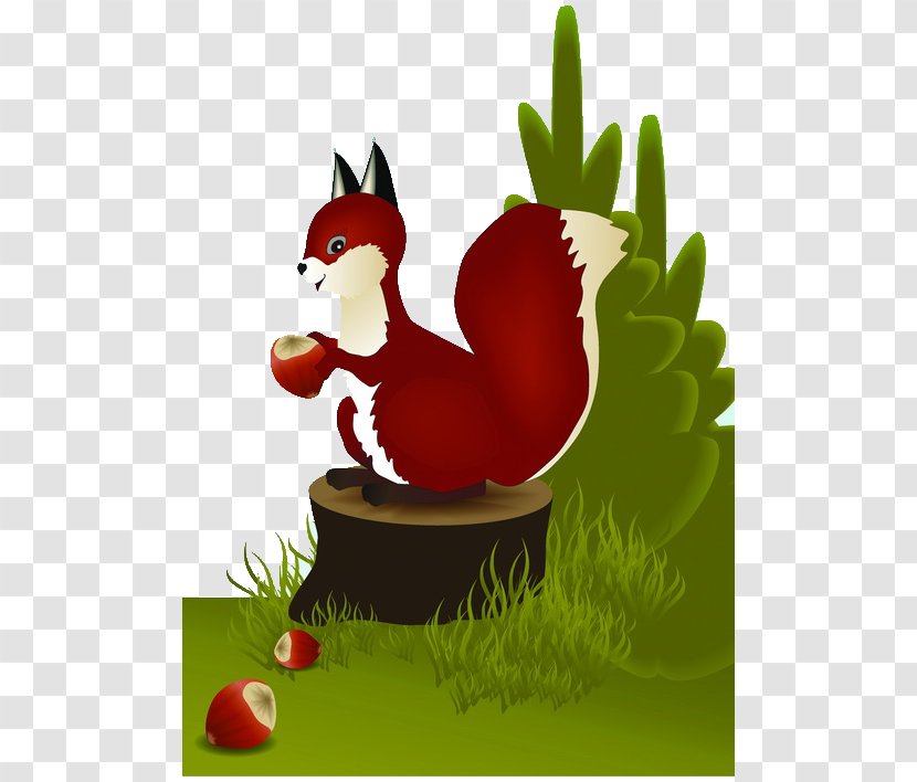 Jumping Squirrel Cartoon - Food - Squirrel,Cartoon,animal,Lithe,jump Transparent PNG