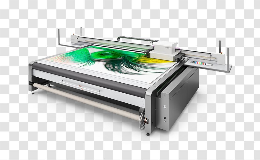 Flatbed Digital Printer Printing Wide-format - Led Transparent PNG