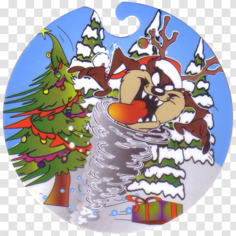 Tasmanian Devil Bugs Bunny Tweety Daffy Duck - Tex Avery - Christmas Tree Transparent PNG