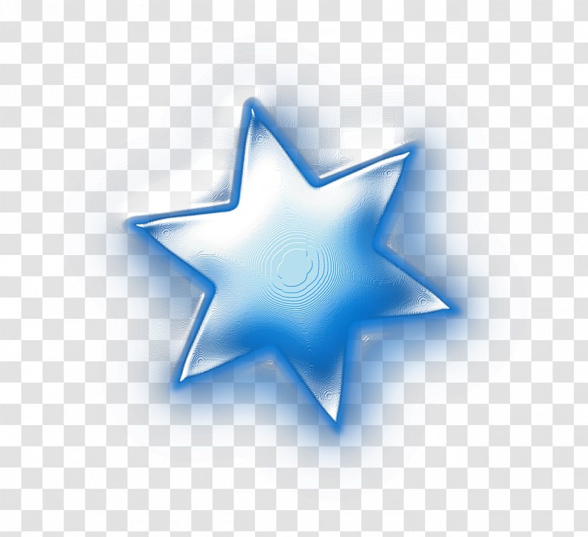 Star Clip Art - Electric Blue Transparent PNG