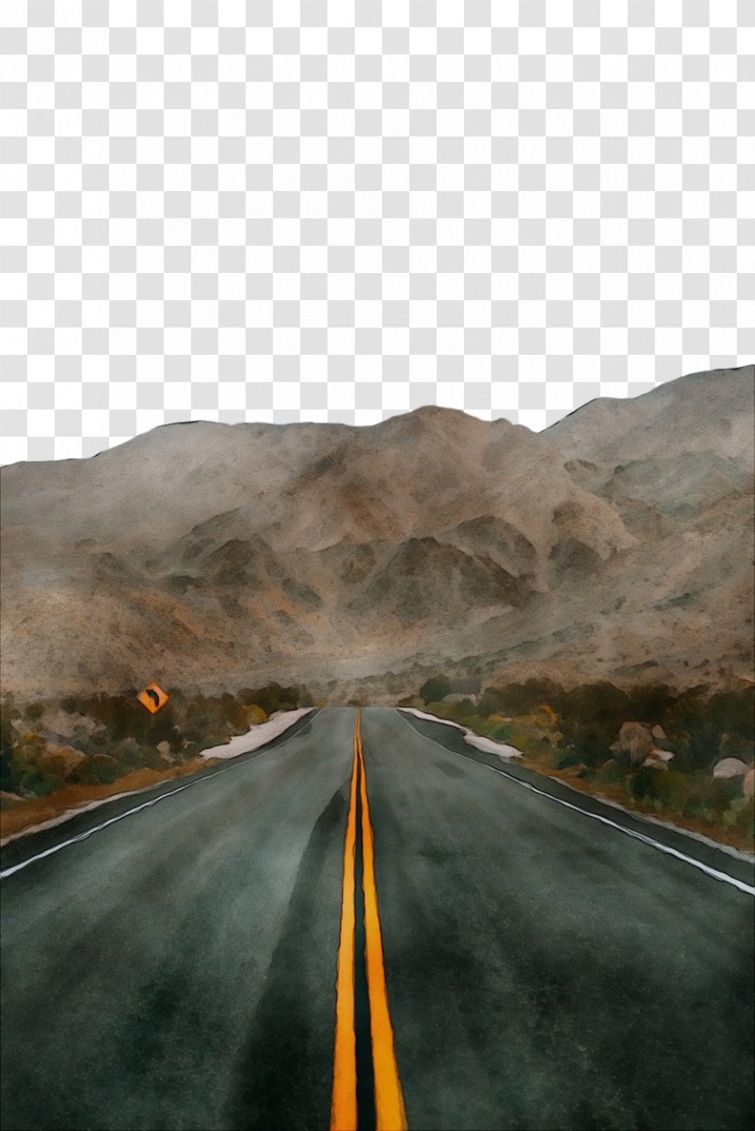 Road Asphalt Highway Atmospheric Phenomenon Trip - Sky Surface Transparent PNG
