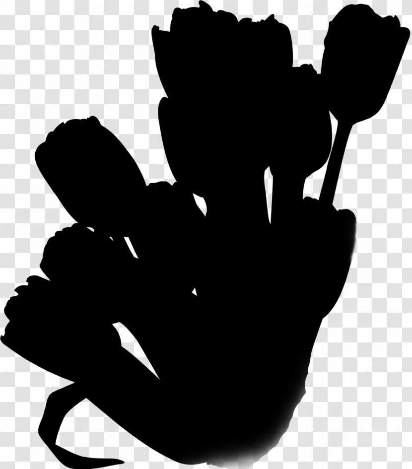 Leaf Clip Art Flower Silhouette Finger - Plants Transparent PNG