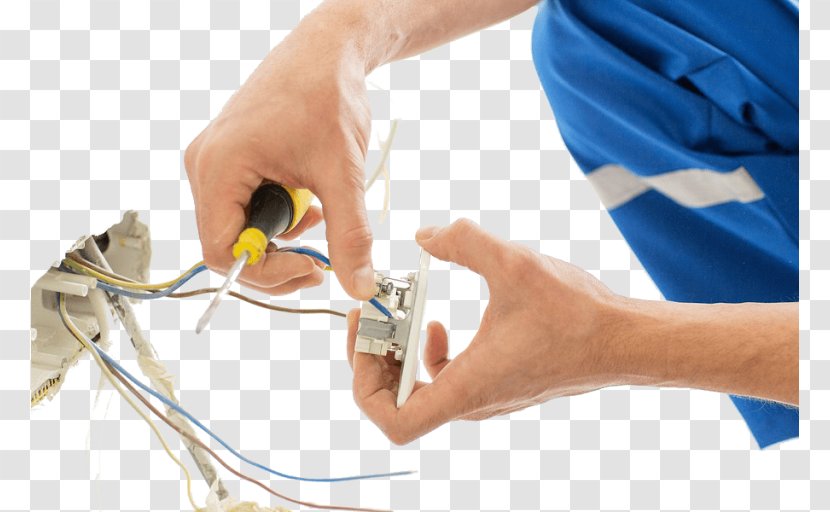 Precise Electric Electrician Wire Electrical Contractor Engineering - Finger - Electricité Transparent PNG