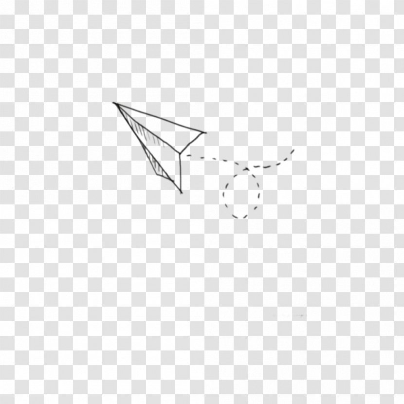 Triangle White Point Line Art - Diagram Transparent PNG