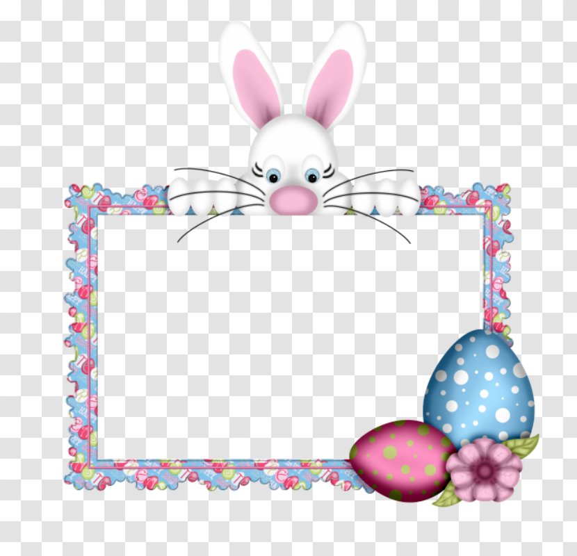 Easter Bunny Egg Picture Frames Photography - Lapel Pin Transparent PNG