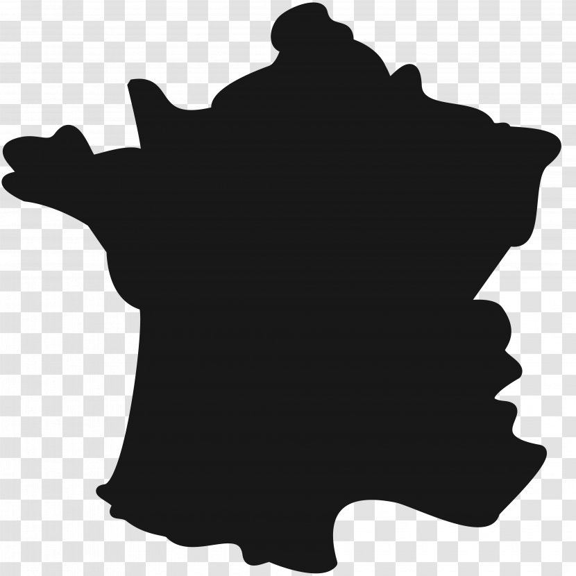 Paris Map - Black Transparent PNG