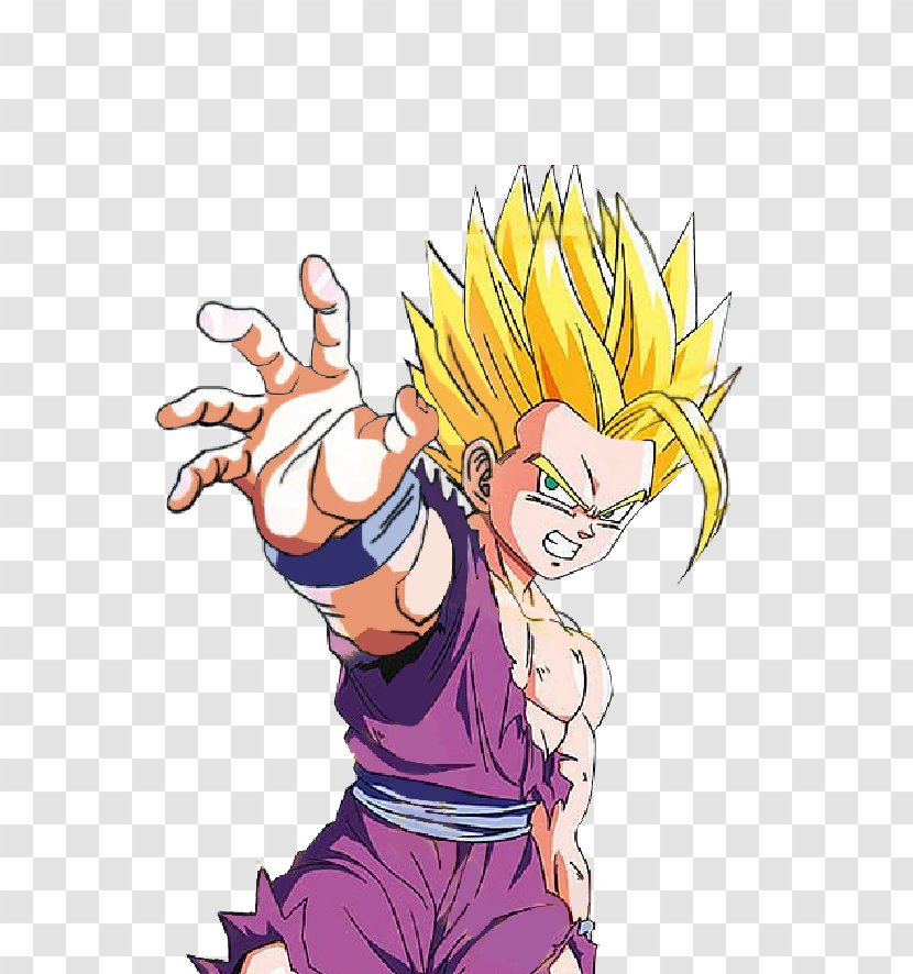 Gohan Goku Cell Goten Vegeta - Cartoon Transparent PNG