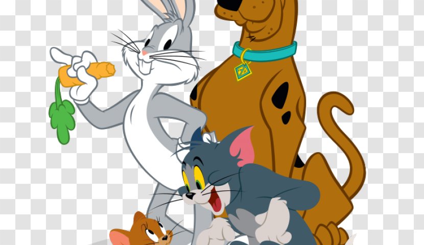 Cat Scooby-Doo Bugs Bunny Tom And Jerry Hare - Like Mammal - Fat Bison Transparent PNG