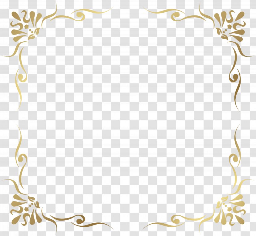 Picture Frame - Bristle - Transparent Decorative Border Transparent PNG