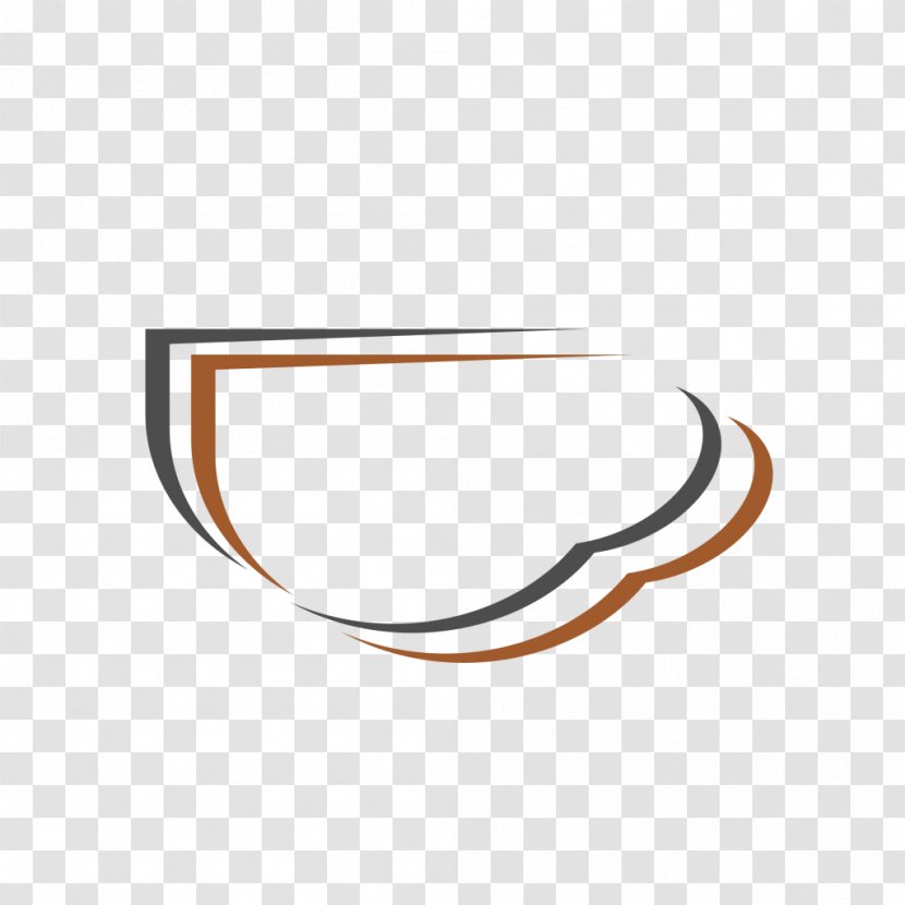 Coffee Logo - Trifold Design Vector Material Transparent PNG