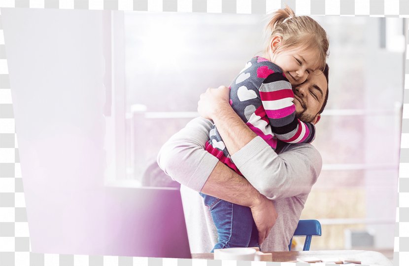 Father Hug Daughter Child Love - Shoe Transparent PNG