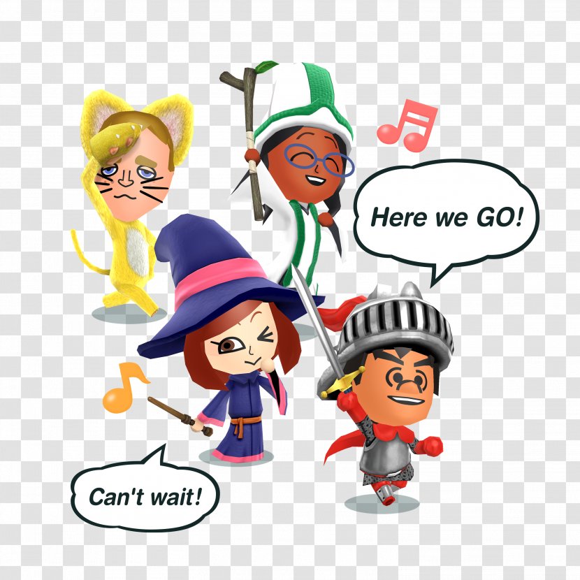 Miitopia Tomodachi Life Super Mario World 2: Yoshi's Island Nintendo 3DS - Human Behavior - Cartoon Characters Of Different Occupations Transparent PNG