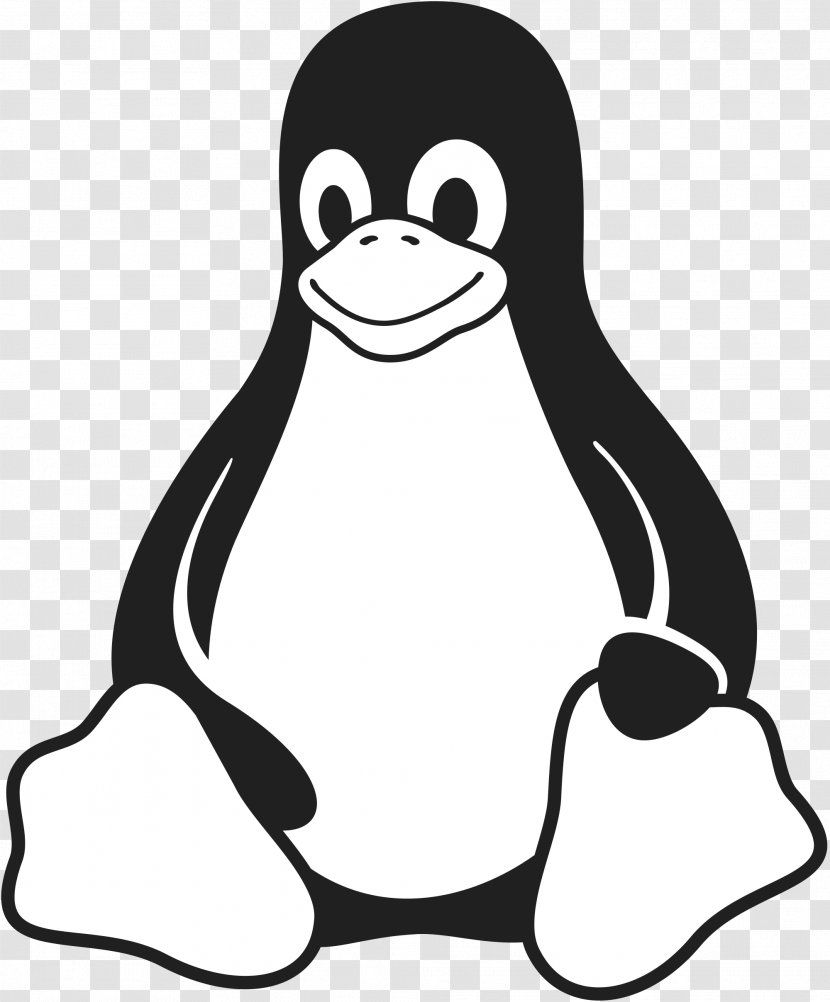 Tux Linux Kernel Distribution - Artwork Transparent PNG
