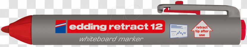 Edding Feutre Effaçable Brand Marker Pen Dry-Erase Boards - Hardware - Whiteboard Transparent PNG