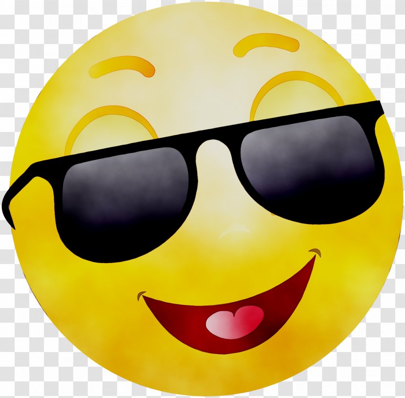 Goggles Smiley Sunglasses Yellow - Happy - Smile Transparent PNG